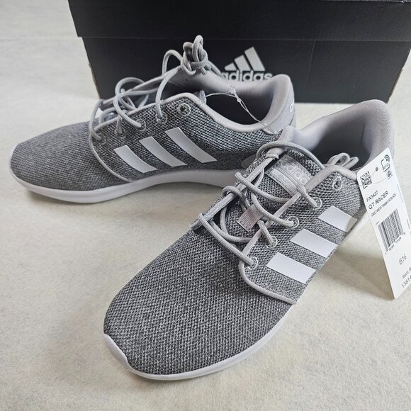 NEW Adidas QT Racer Women’s Running Shoes – Lightweight Cloudfoam Comfort - Picture 3 of 8